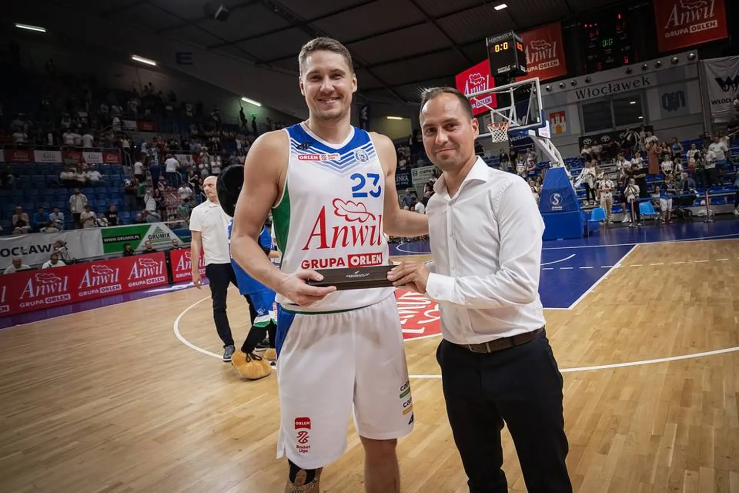 Janari Jõesaar valiti matšis Riia VEFi vastu MVP-ks.