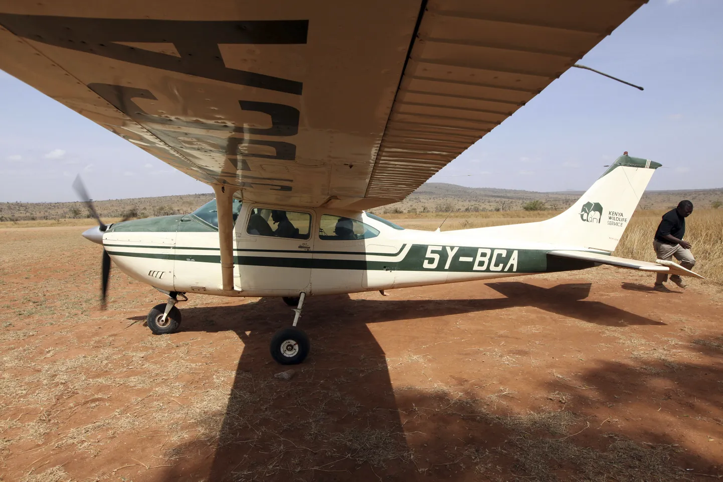 Cessna 182 tüüpi lennuk. Pilt on illustratiivne.