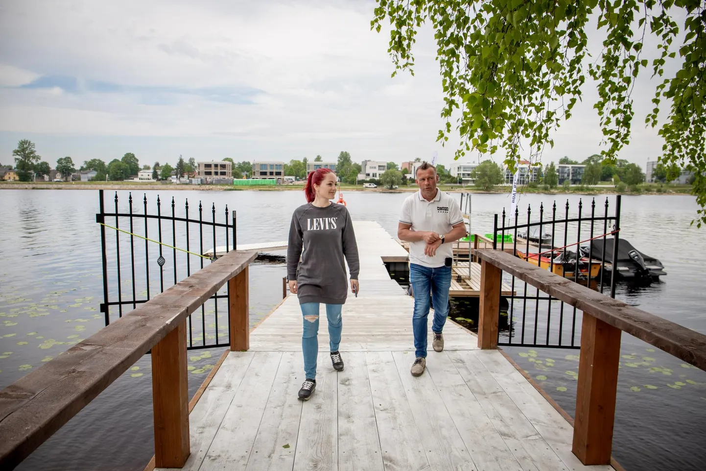 SunCity veepargi eestvedajate Maret Paisu ja Tom Aloha eesmärk on pakkuda veel liiklejatele võimalust end vahepeal kosutada.