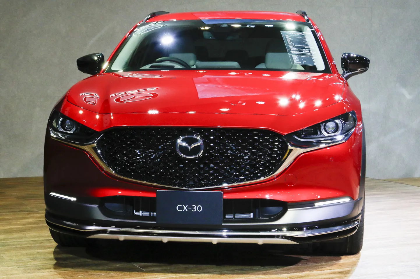 The Mazda CX-30.