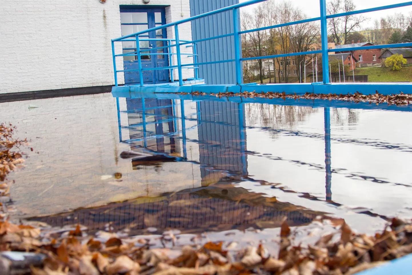 Esmaspäeval avanes Valga staadioni terrassil ehmatav vaatepilt.