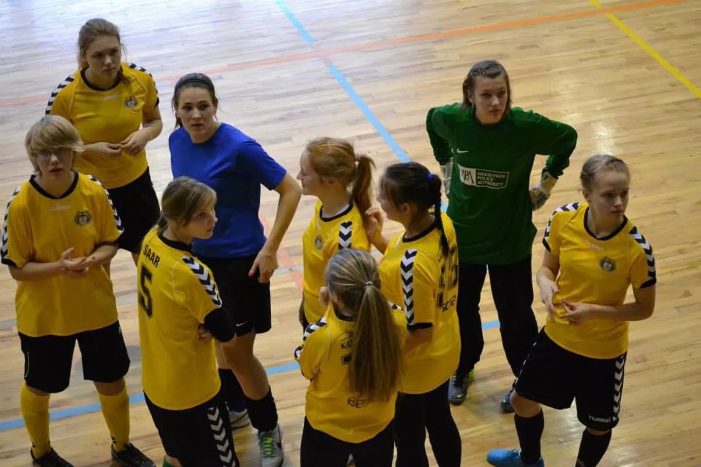 Tuleviku naiskond lõpetas saalijalgpalliturniiri teise kohaga.