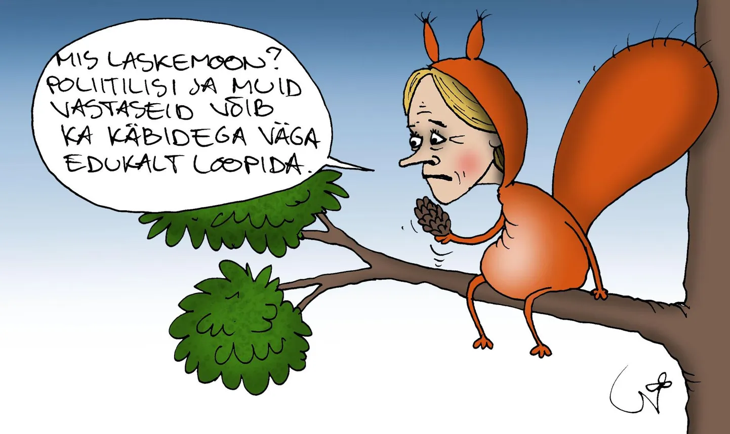 Päeva karikatuur.