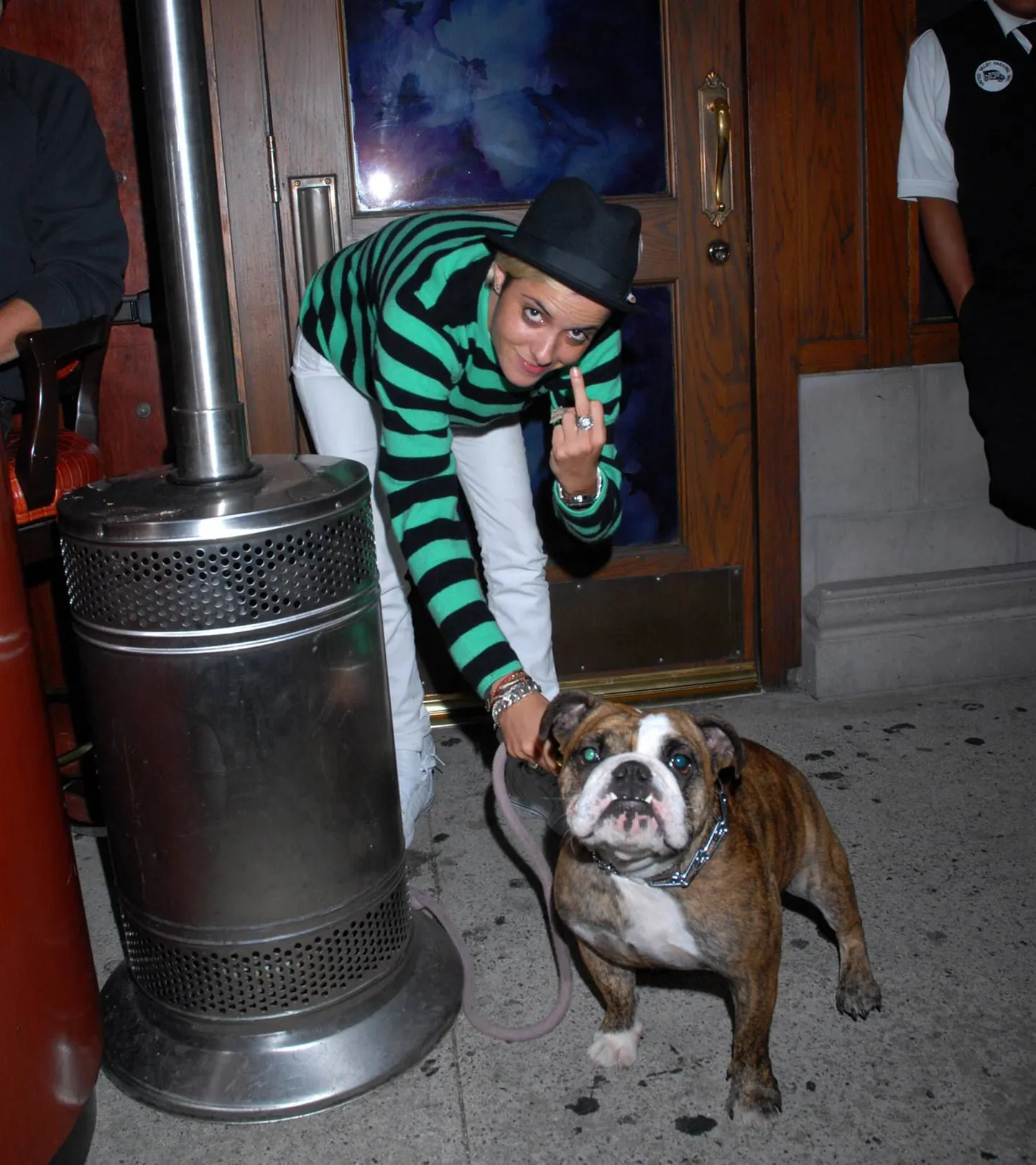 Samantha Ronson oma koeraga