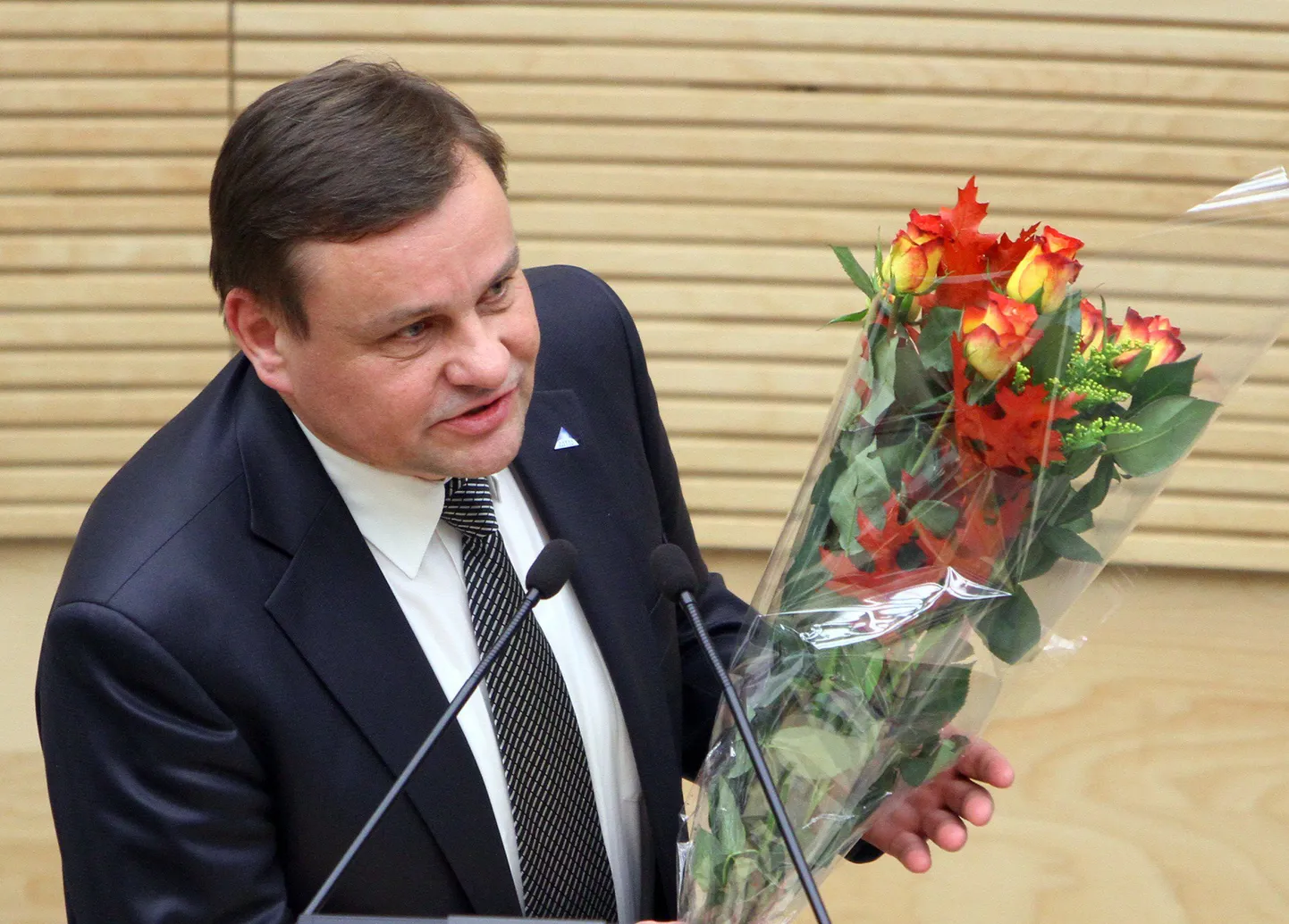 Leedu seimi senine spiiker Vydas Gedvilas.