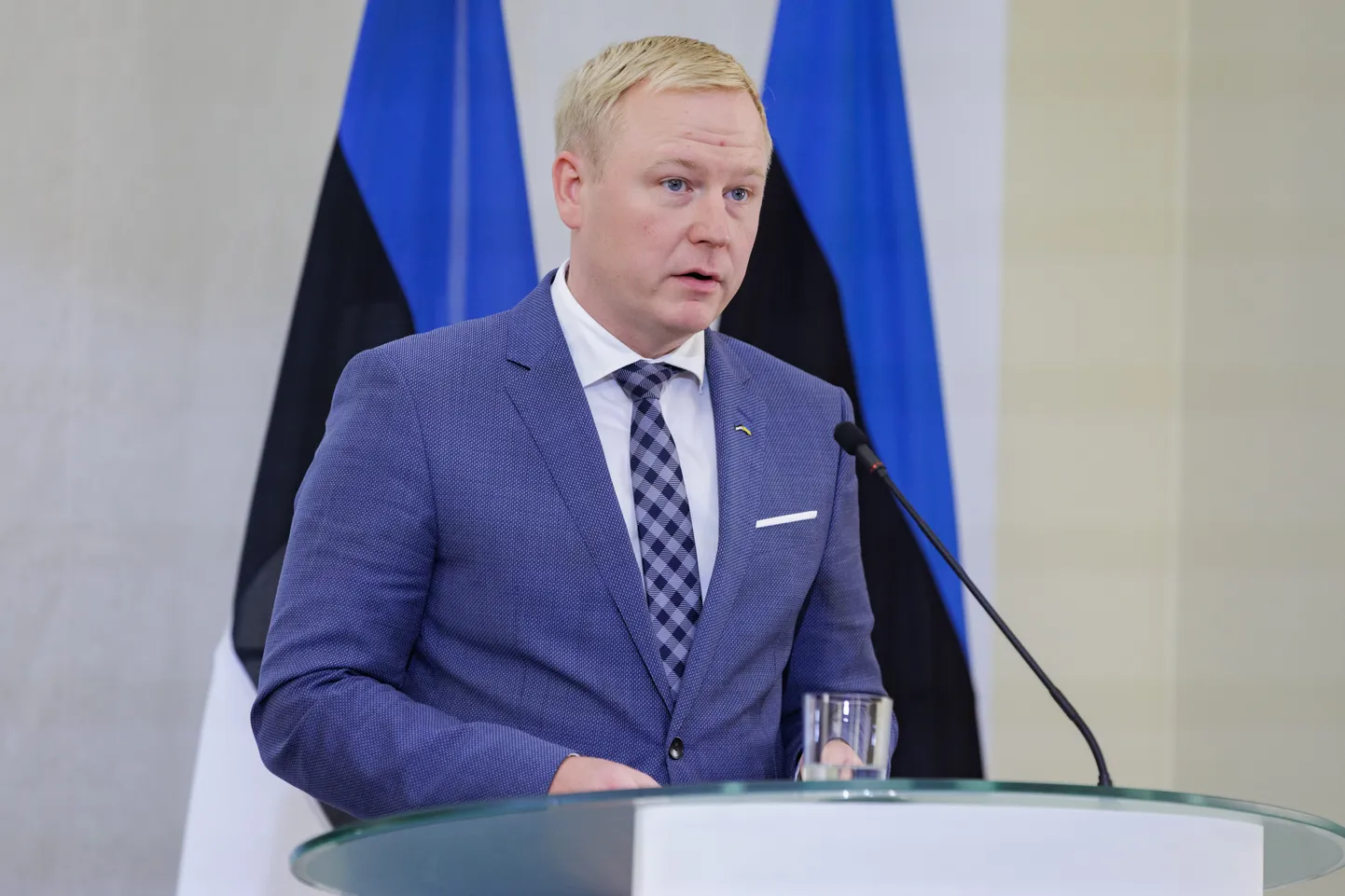 Rahandusminister Mart Võrklaev.