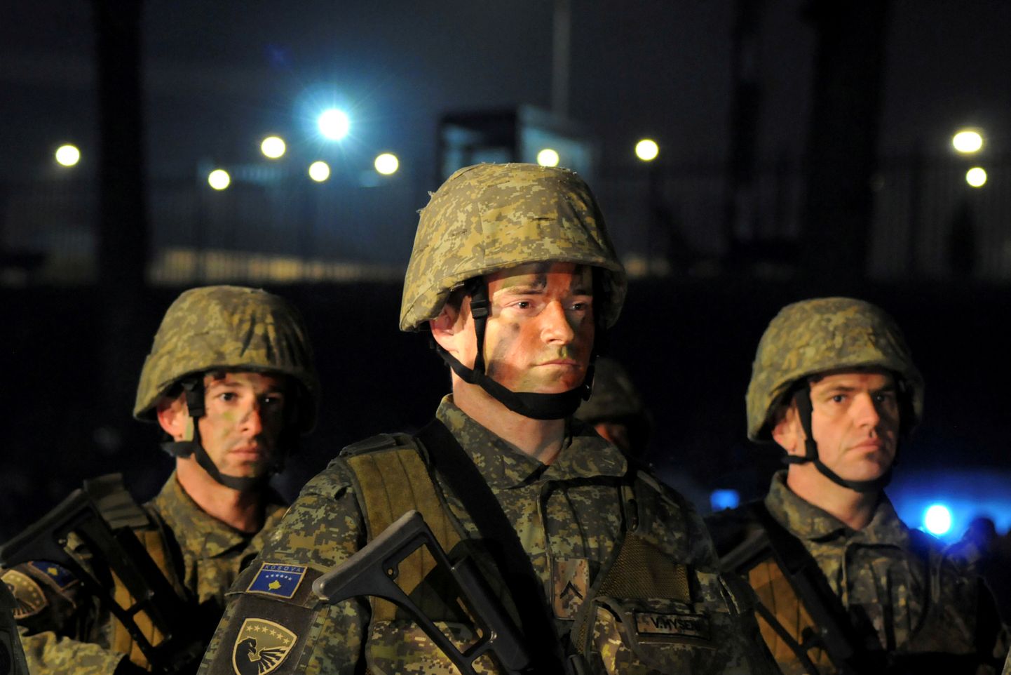 Kosovo julgeolekujõudude (KSF) sõdurid.
