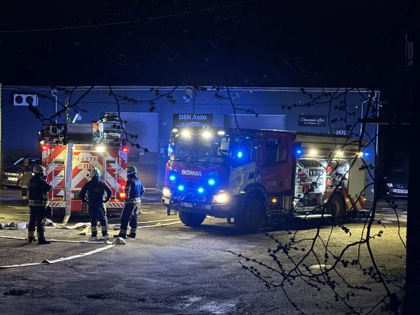 Päästjad reageerisid sündmusele kõrgeima, kolmanda astme väljakutsega.