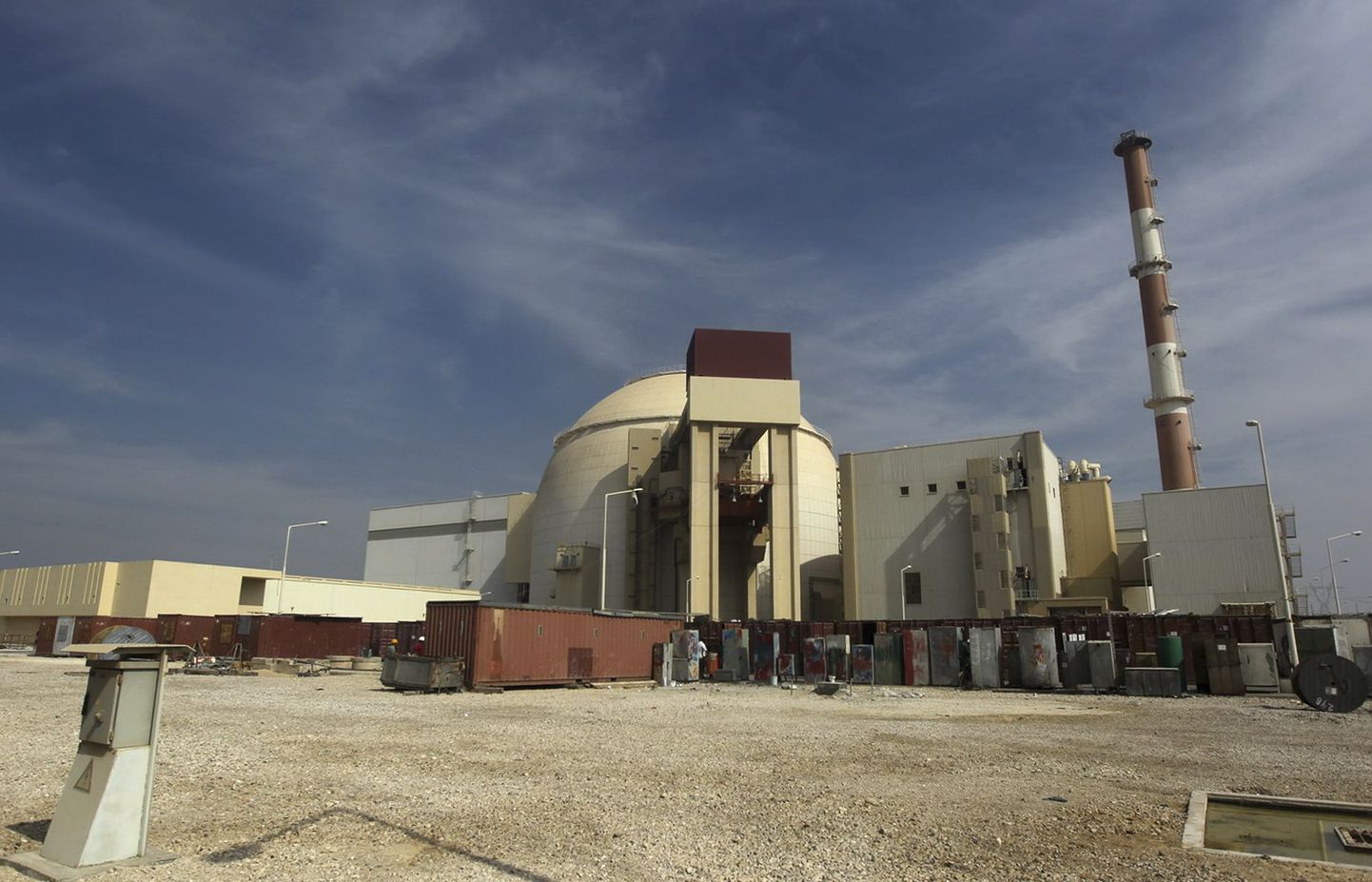 Iraani Bushehri tuumajaama reaktorite hoone.