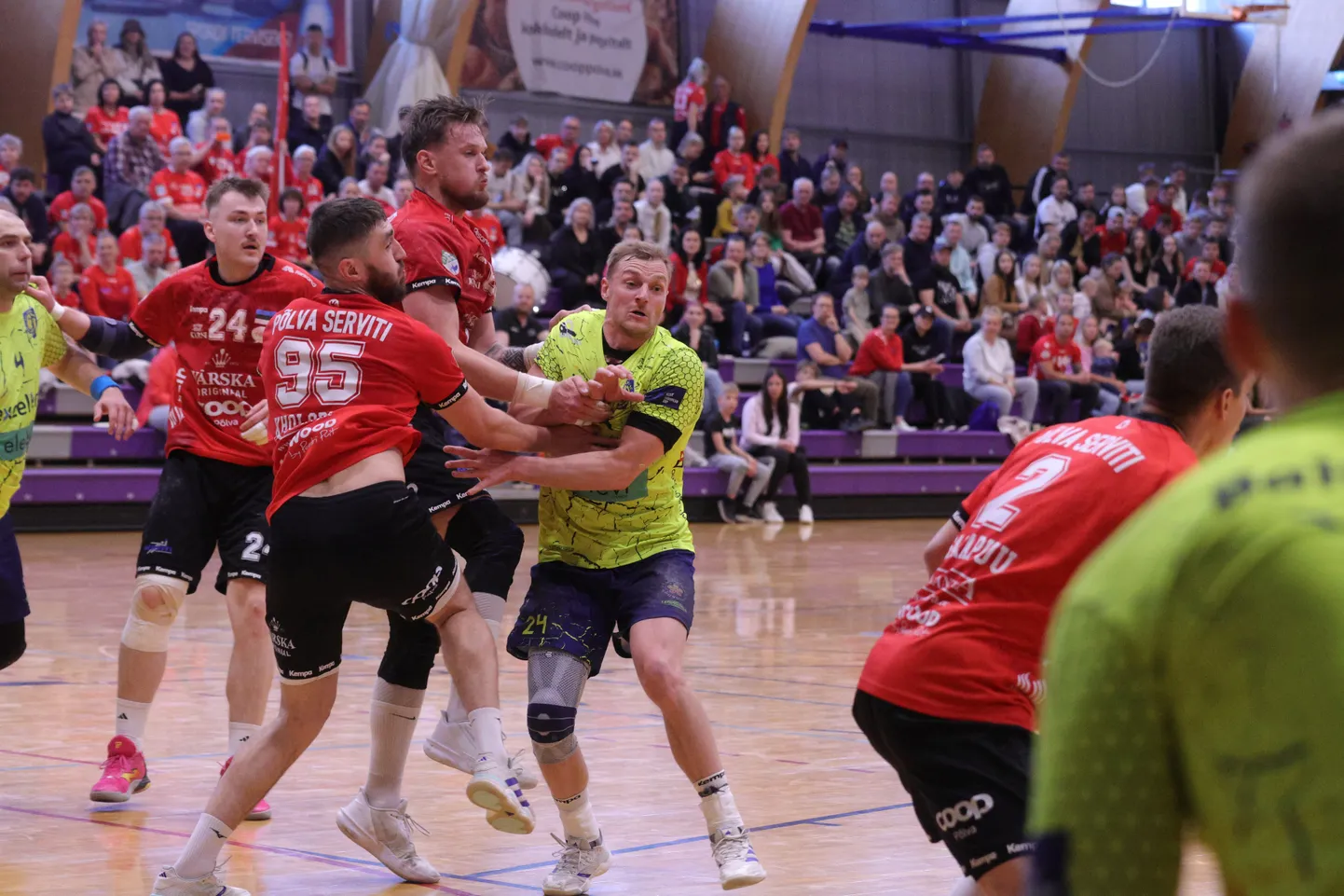 Põlva Serviti haaras kodus veenva võidu.