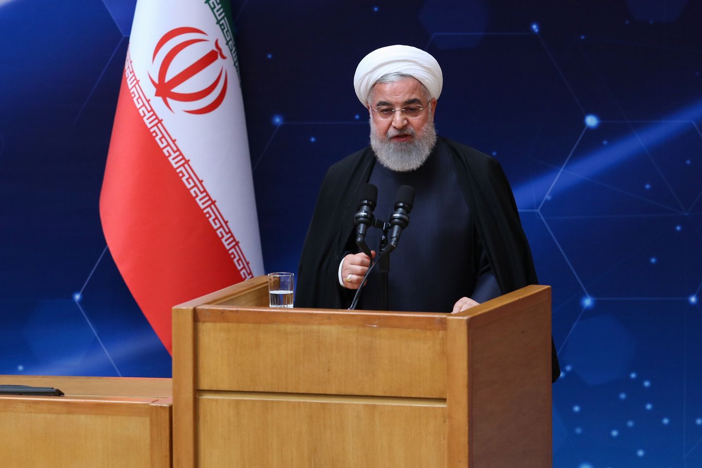 Irānas prezidents Hasans Ruhani.