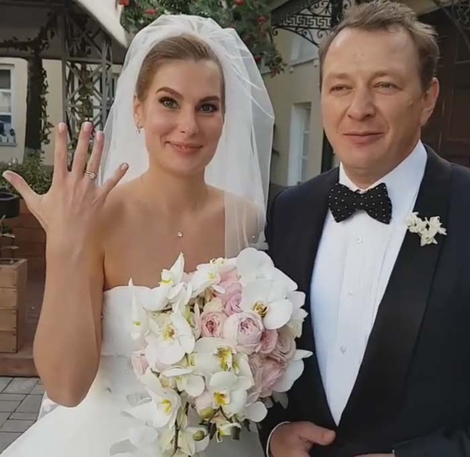 Башаров и его жена Лиза.