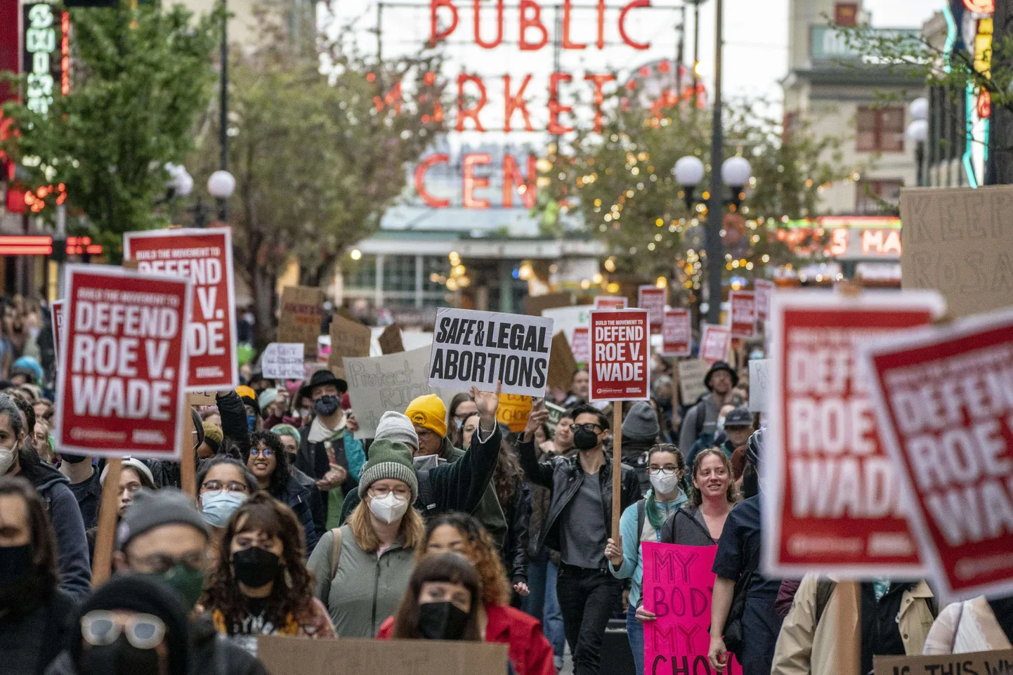 Abordiõiguse kaitsjate meeleavaldus Seattle`is.
