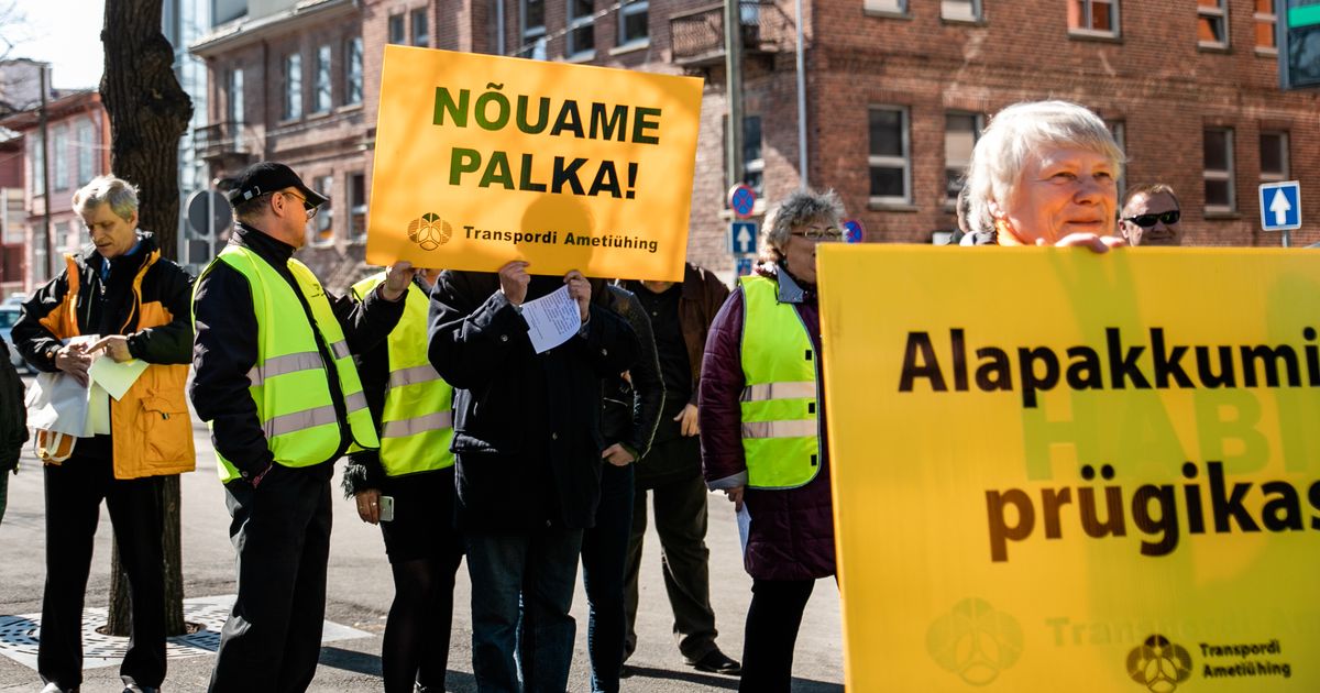 Bussijuhid Nõuavad Palka Ja ähvardavad Transpordi Seisma Panna 