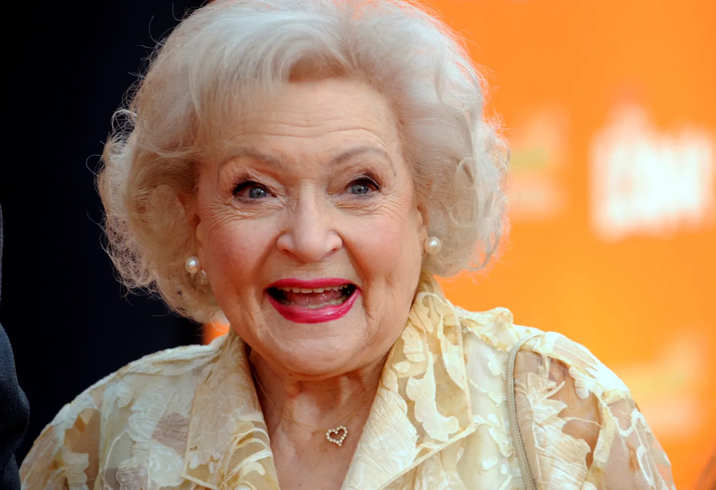 Näitleja Betty White.