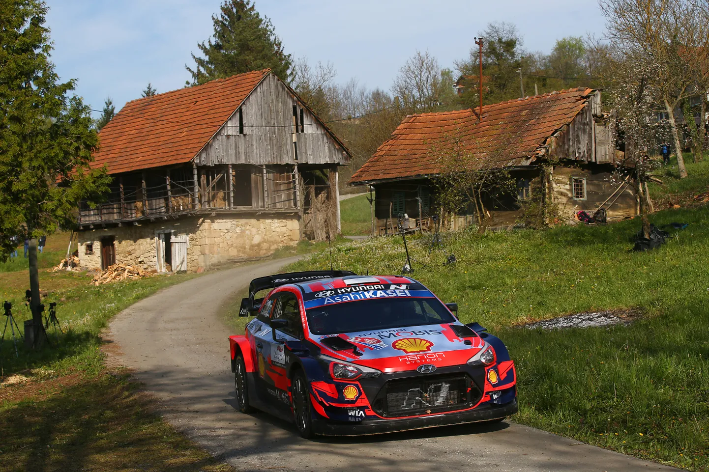 Ott Tänak - Martin Järveoja Horvaatia MM-rallil.