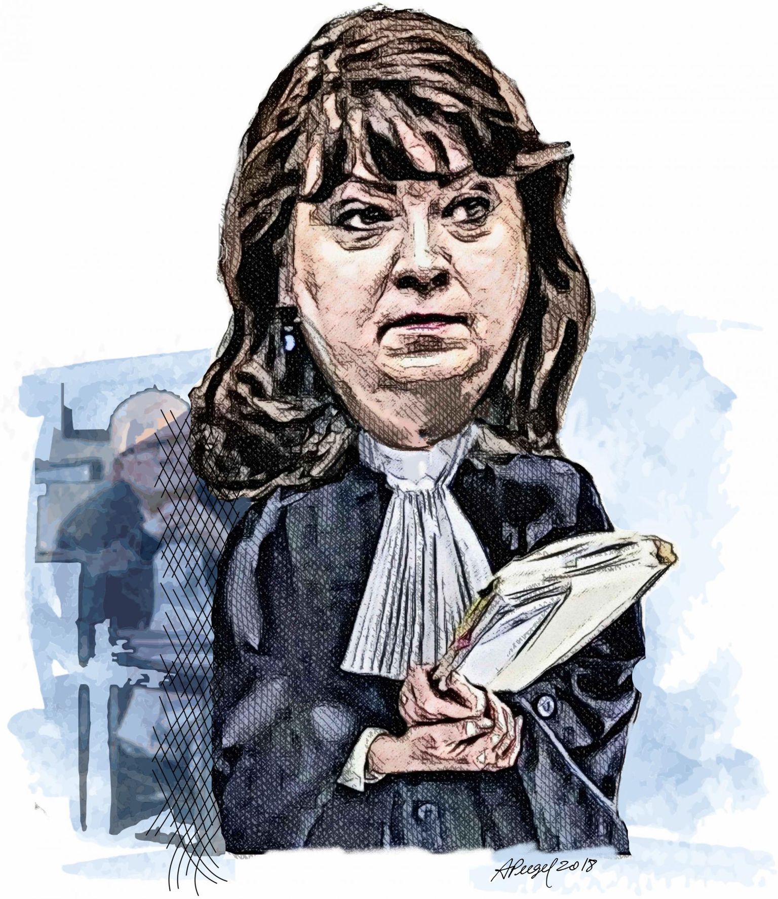 Kohtunik Anne Rebane.