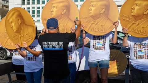 Nobeli rahupreemia kodumaal suhtutakse Trumpi võimalustesse umbusklikult