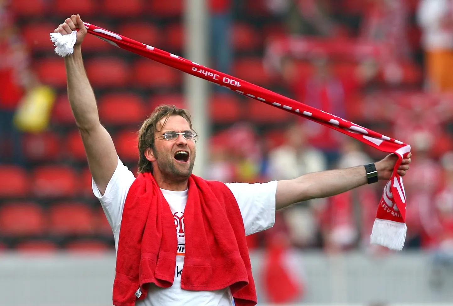 Foto aastast 2006 kui Jürgen Klopp oli veel Mainzi peatreener.