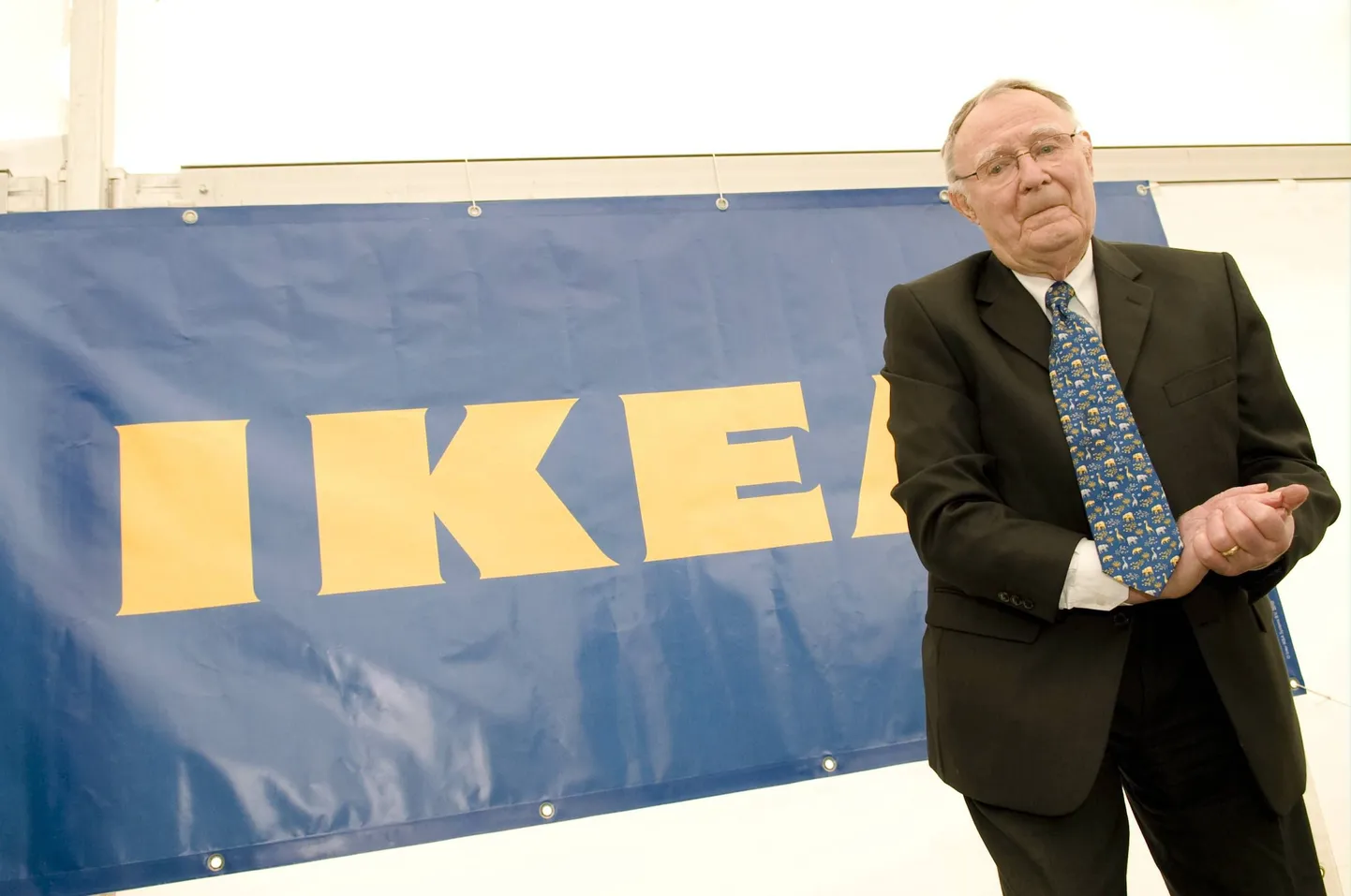 Ingvar Kamprad ostab kasutatud riideid, kuigi on maailma üks rikkamaid mehi.