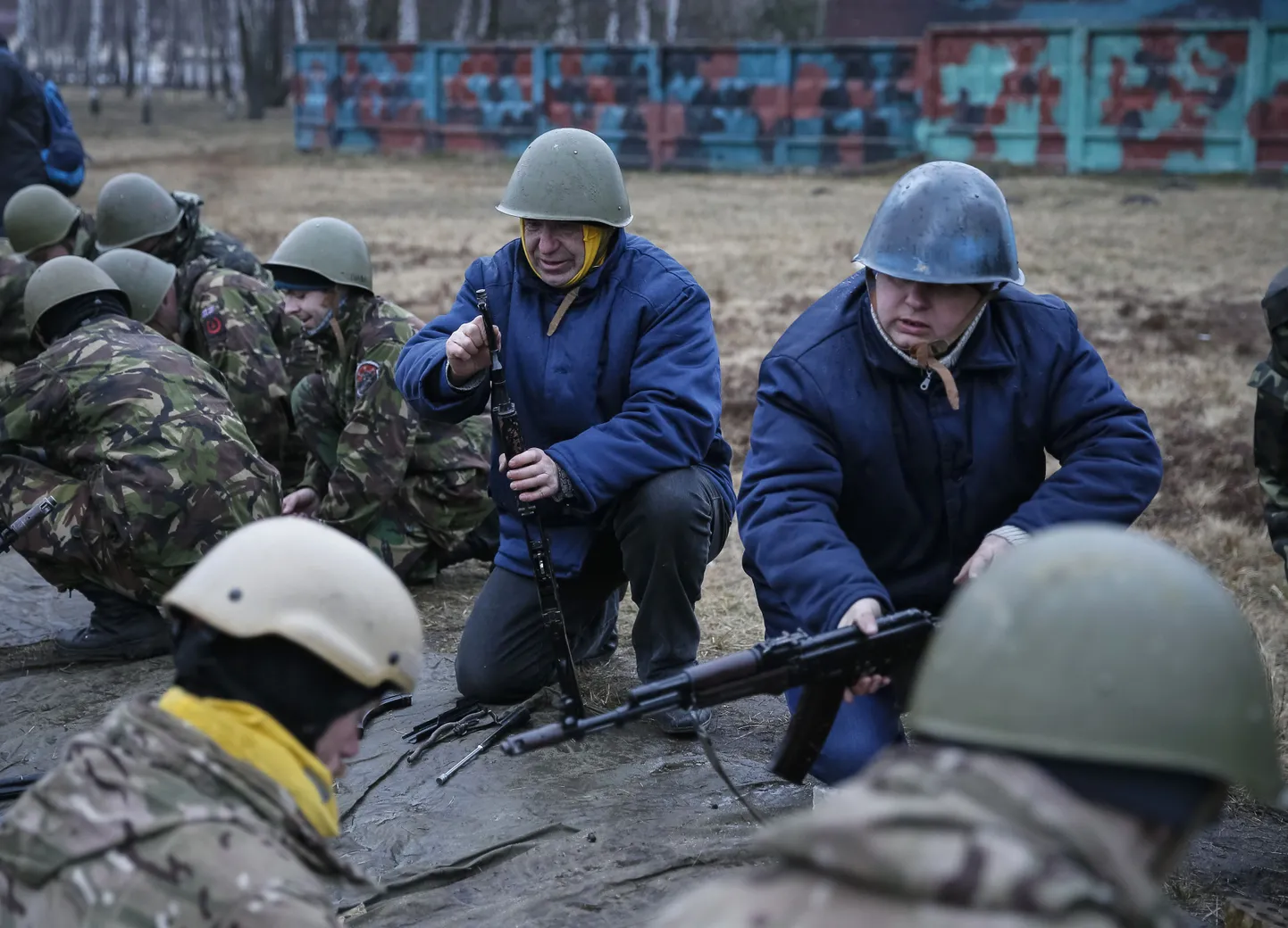 Ukraina omakaitseväelased.