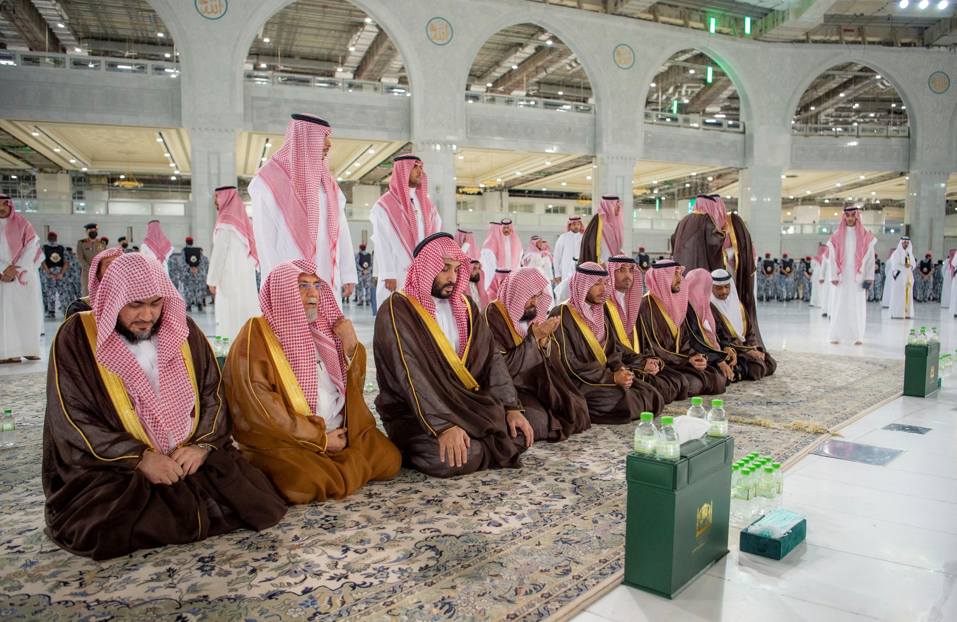 Saudi printsid Meka linnas palvetamas. Foto on illustratiivne.
