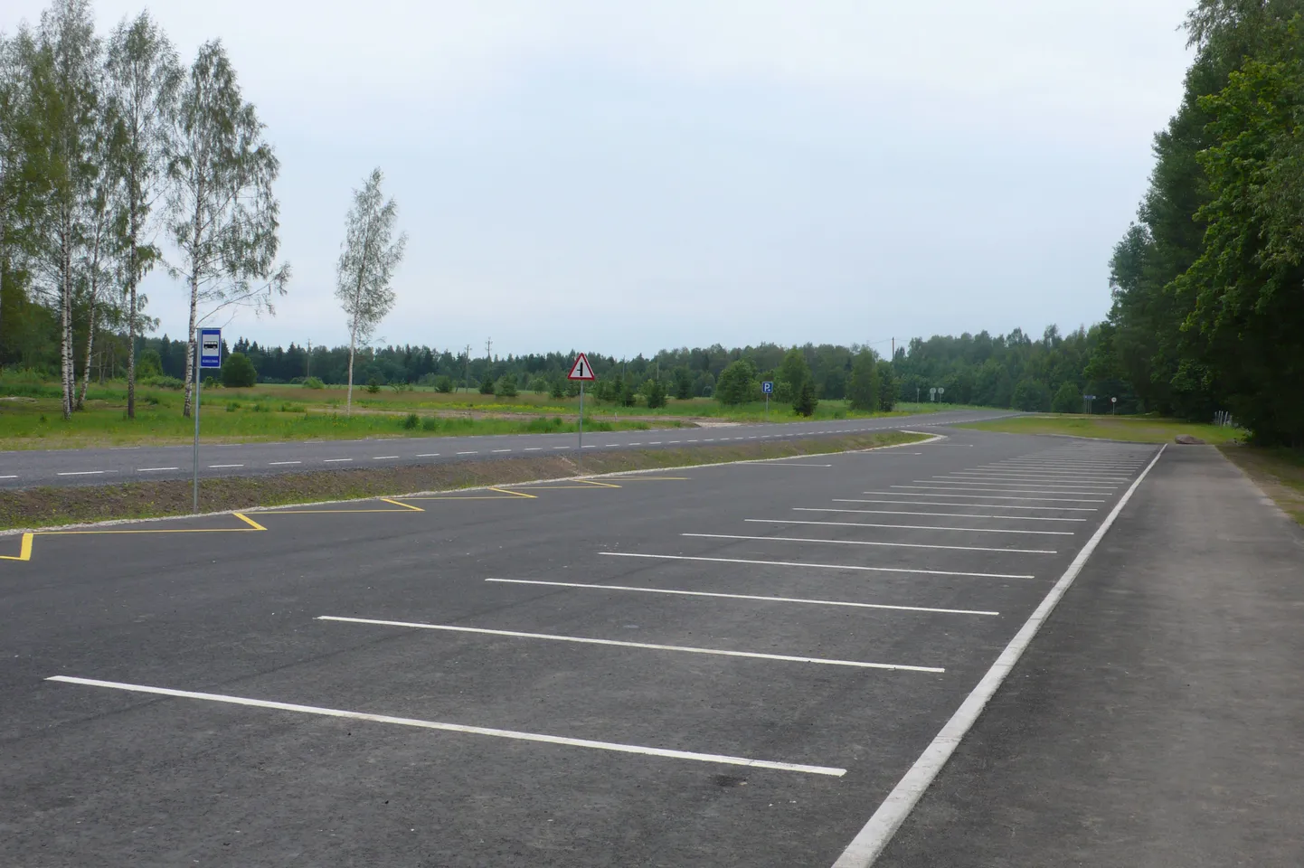 Kukulinna ranna uus autoparkla.
