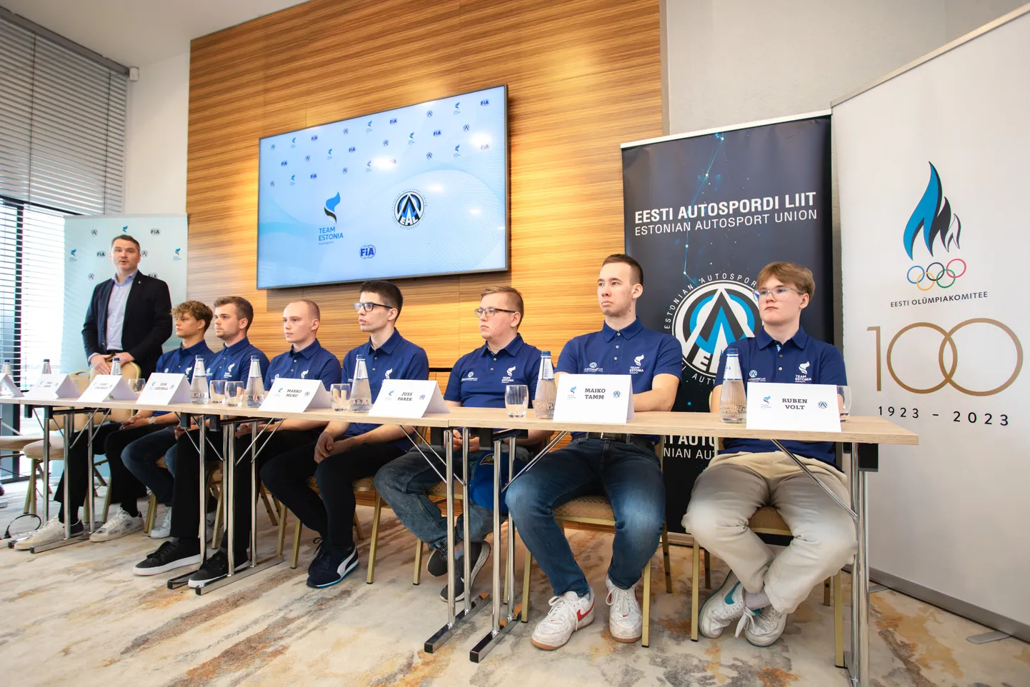 Team Estonia Autosport 2024 pressikonverents mullu.