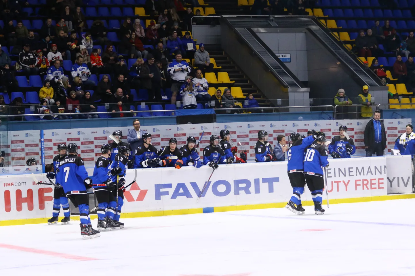 Eesti koondis kaotas Ukrainale 7:3 (2:2; 4:0; 1:1).