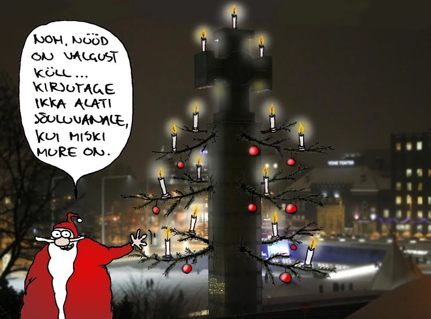 Jõulude ajal olevat kõik võimalik.