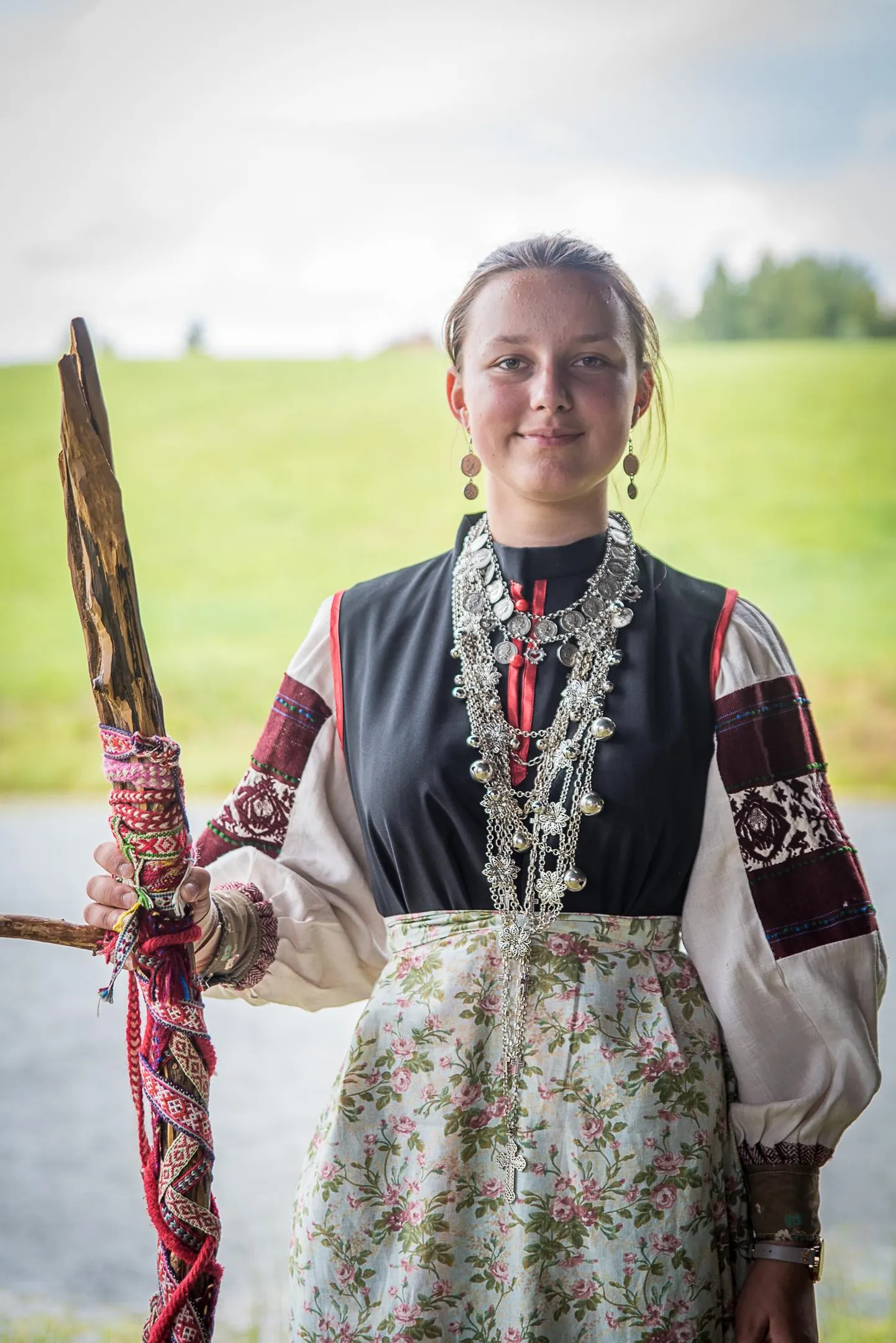 Esimene käik uues ametis viis värske noorsootska Katarina-Lee Saarekivi Seto kuningriigipäevale.
