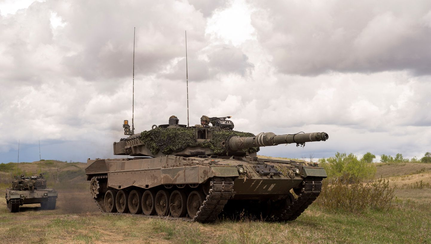 Tank Leopard 2A4. Foto on illustreeriv.