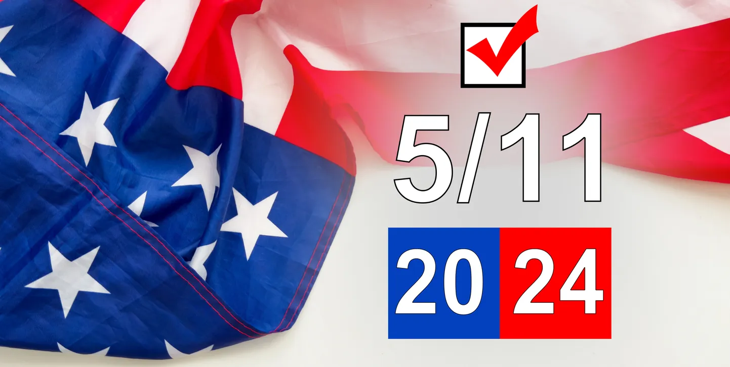USAs toimuvad presidendivalimised 5. novembril 2024. Kandidaadid on demokraat Kamala Harris ja vabariiklane Donald Trump.