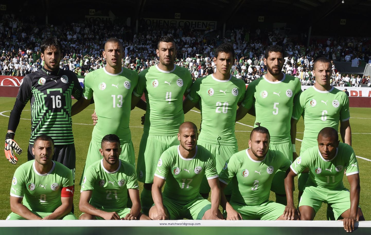 Alžeeria jalgpallikoondis.