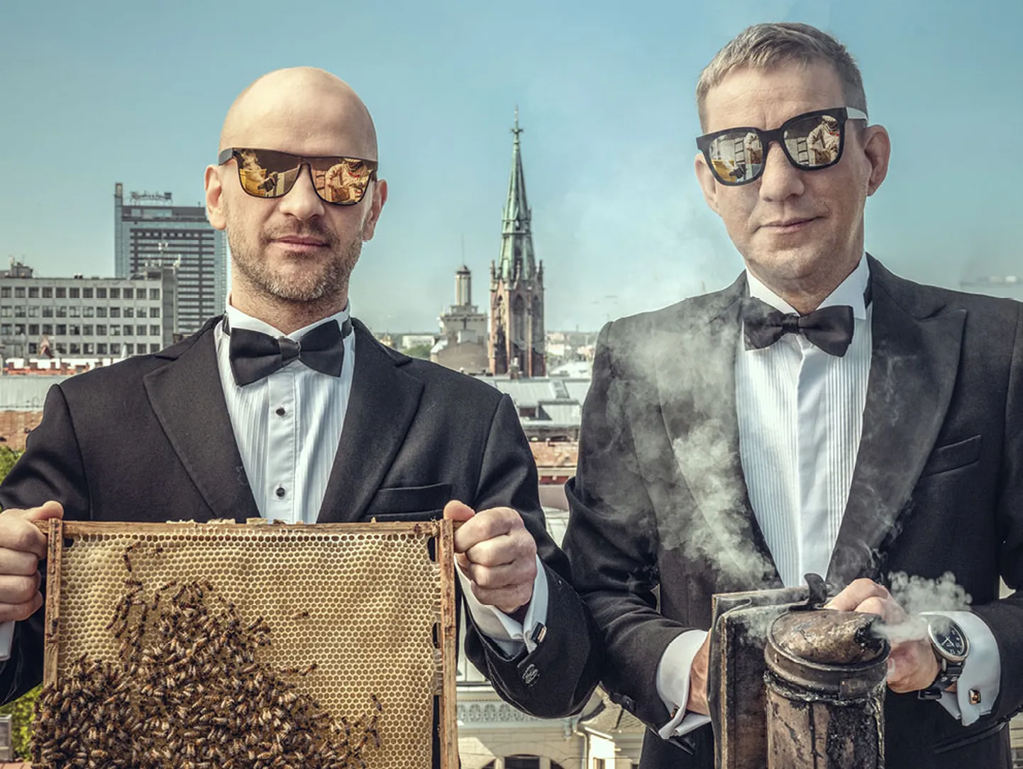 Lauris Dzelzītis un Artūrs Skrastiņš