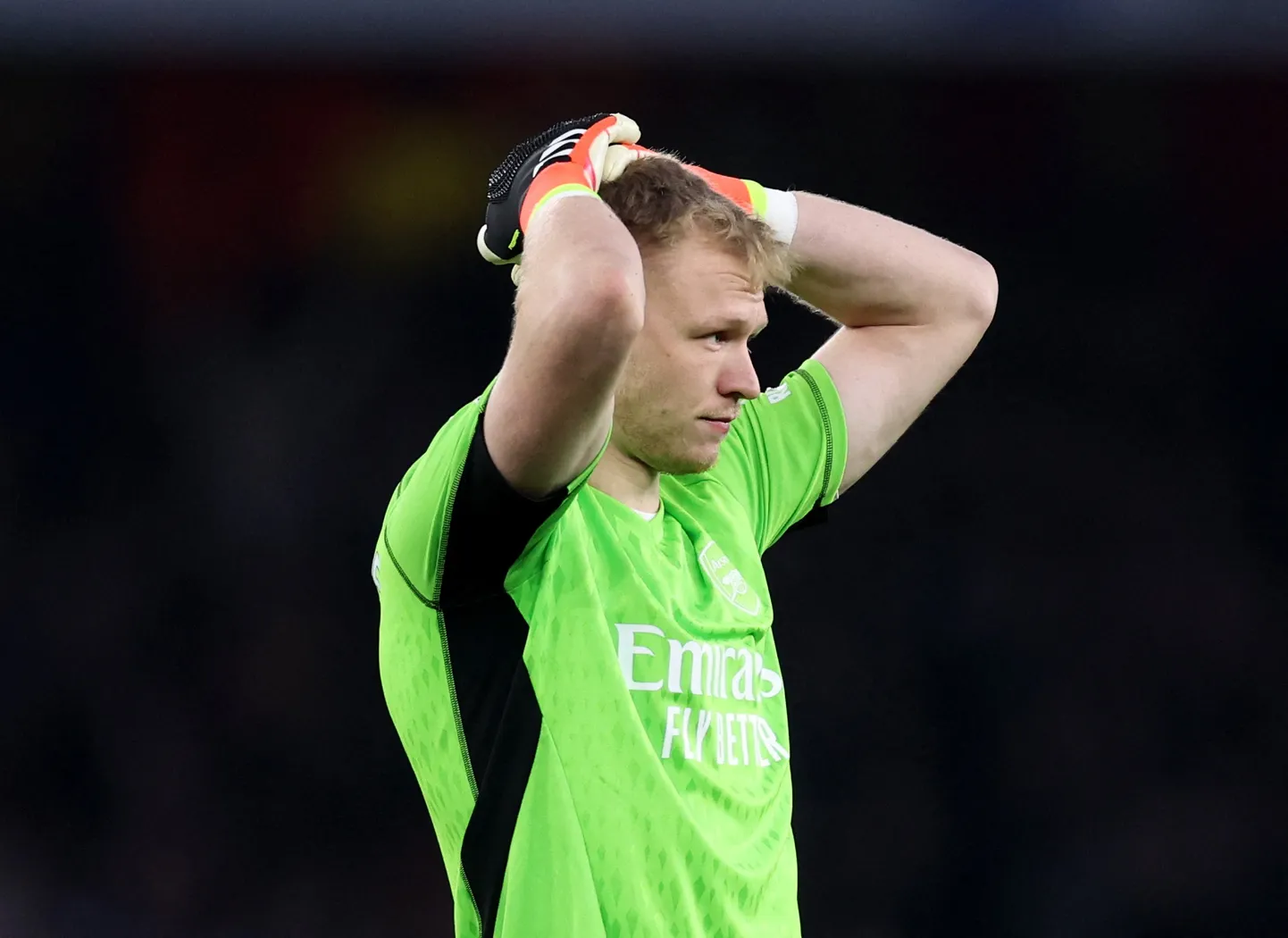 Londoni Arsenali väravavaht Aaron Ramsdale eksis korra rängalt, aga meeskond ikkagi võitis.