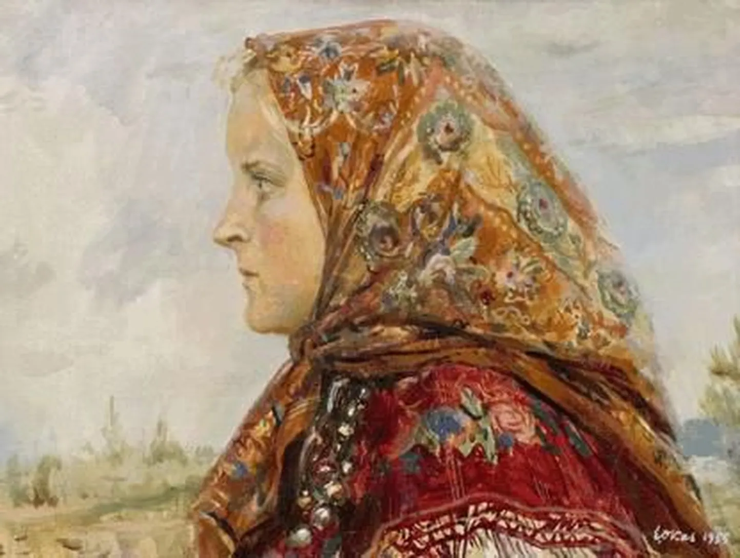 Evald Okase maal "Piiri Liisa".