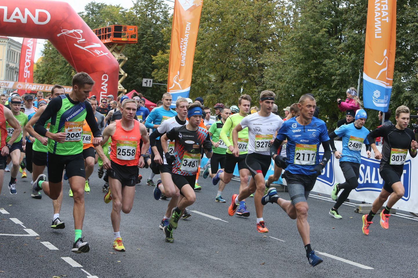 Tartu linnamaratoni 10 km jooks möödunud aastal.