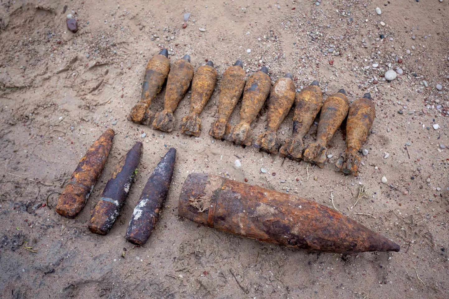 Möödunud nädalal reageerisid Lääne-Eesti pommigrupi demineerijad kokku 11 väljakutsele. Arhiivifoto.