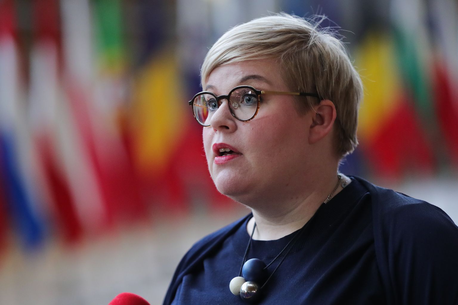Soome Keskerakonna esimees ja rahandusminister Annika Saarikko.