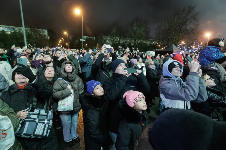 Большой салют в Ласнамяэ стал ежегодной традицией.