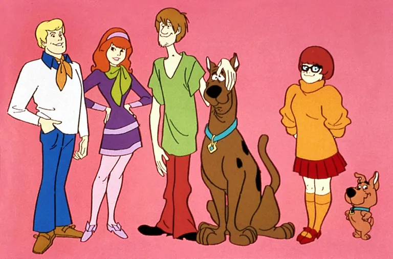 «Scooby Doo» (1982): Fred, Daphne, Shaggy, Scooby, Velma ja Scrappy-Doo