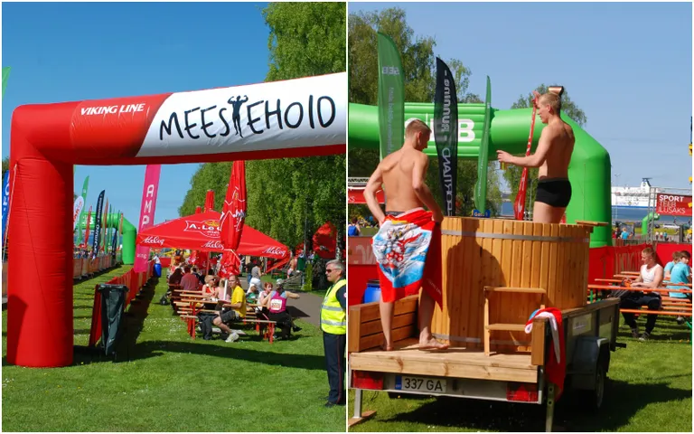 2011. aasta SEB maijooksul sai meestehoius tünnisaunas käia.