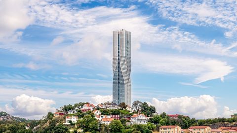 Rootsi kõrghoone elanikud kannatavad tormikahjust