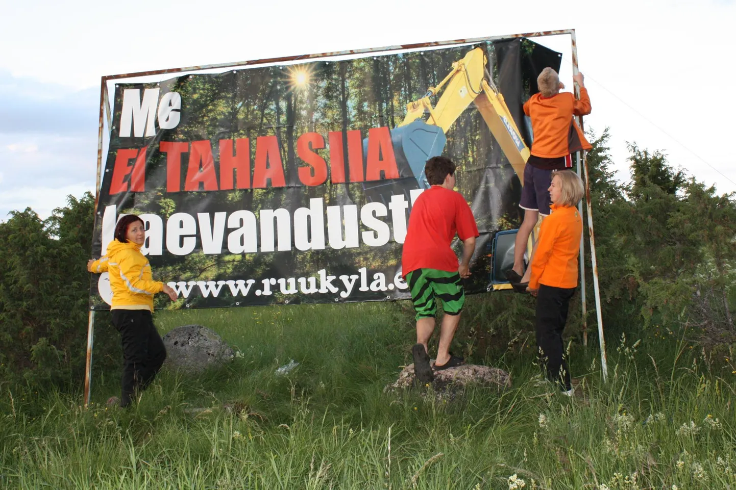 Ruu küla Jõelähtmes on üks neist paikadest, kus on kaevandamisega seoses konfliktid üles kerkinud.