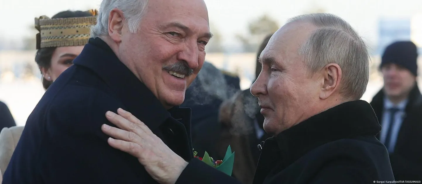 Владимир Путин и Александр Лукашенко