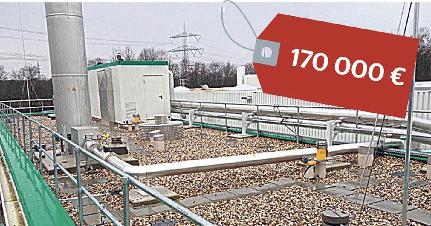 Kui selle 2012. aastal Põhja-Saksamaal Trittau linnas valminud hinnalise gaasigeneraatori katus avati, ilmnes, et selle all olnud mahuti roostetab. See viis ettevõtete vaidluseni, mis tõi hiljuti Viljandi firmale VMT Ehitus kaasa ebameeldiva 170 000-eurose kulu.