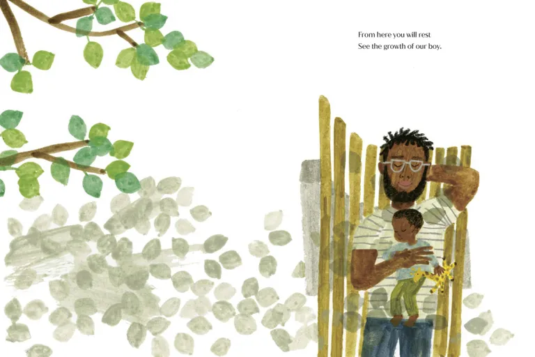 Illustratsioon raamatust «The Bench».