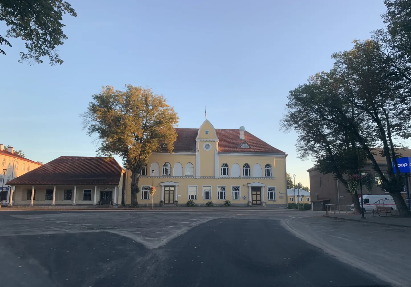 Paide keskväljakul toimus sel sügisel remont.