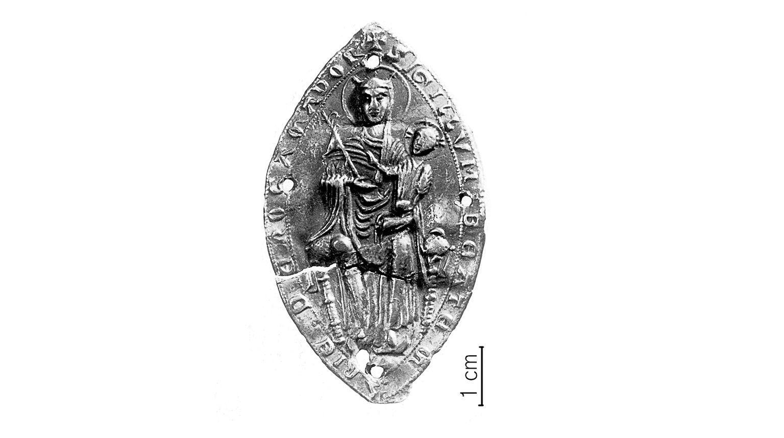 Seni ainus arheoloogiline tõend 13. sajandi tallinlaste palverännakuist on 1953. aastal Raekoja platsilt leitud Rocamadouri palverännusuveniir